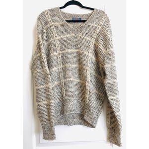 Vintage Pendleton V-Neck Wool Sweater Made in USA